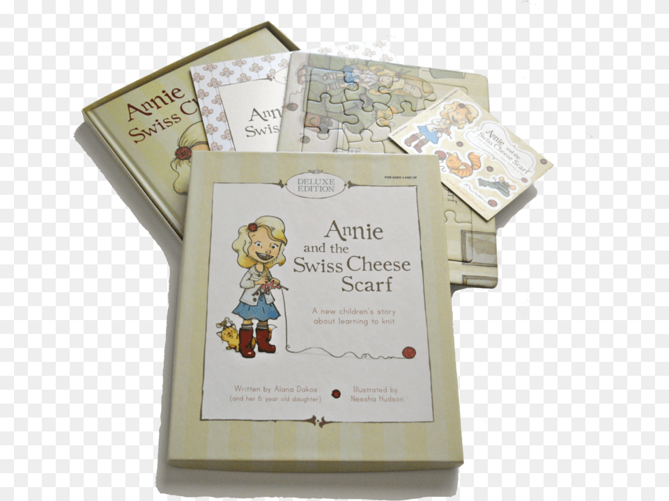 Annie Amp The Swiss Cheese Scarf Paper, Book, Publication, Baby, Person Free Png Download