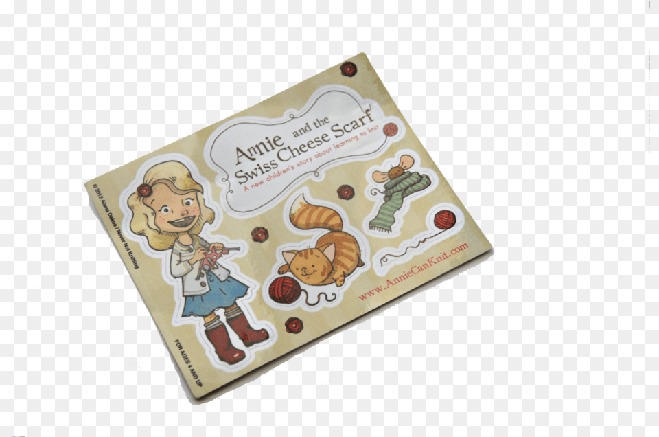 Annie And The Swiss Cheese Scarf Deluxe Edition, Book, Publication, Baby, Person Free Png
