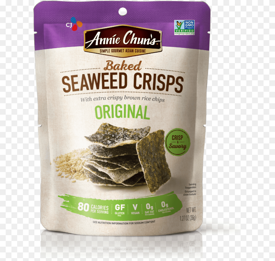 Annie Chun Seaweed Snacks, Book, Publication, Food, Bread Free Transparent Png