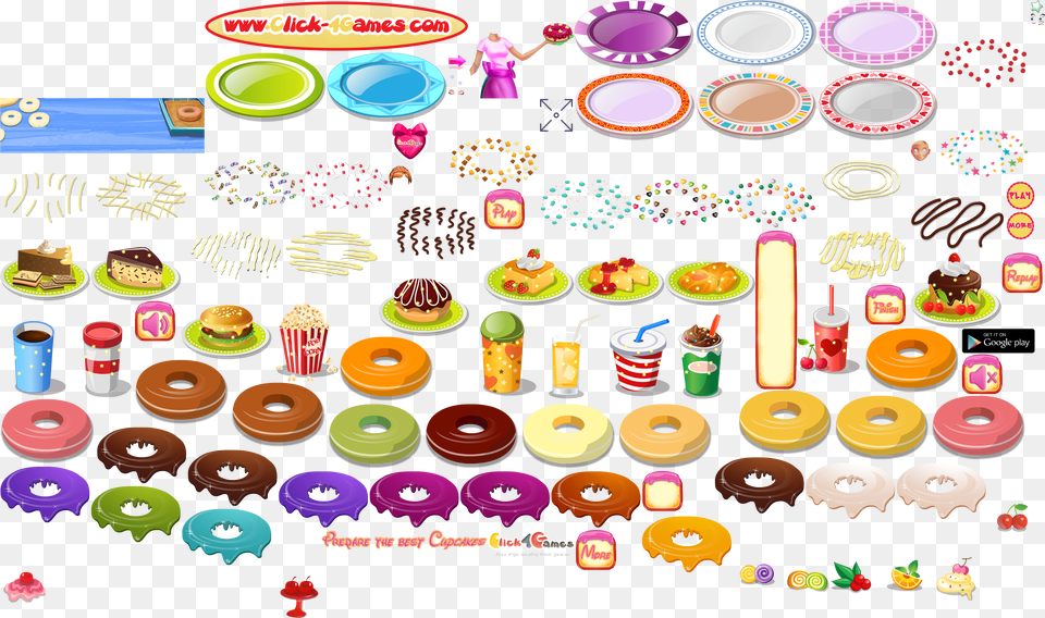 Annie Cooking Donuts Atlas P, Food, People, Person, Sweets Png Image