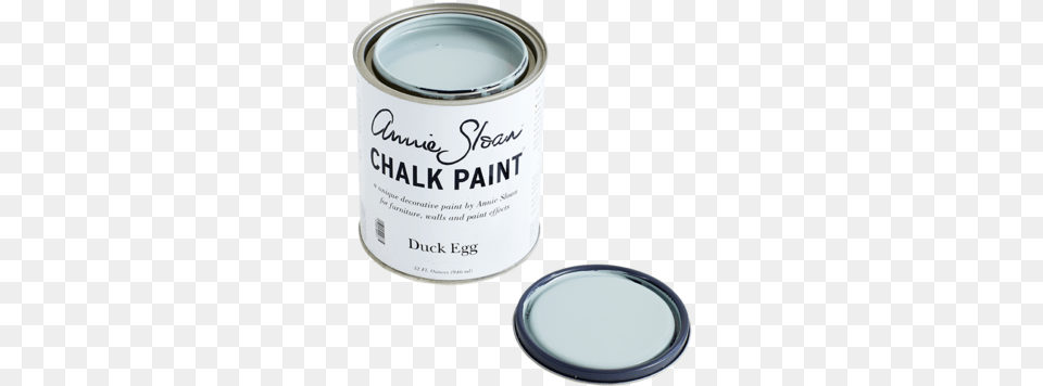 Annie Sloan Chalk Paint Duck Egg Blue Quart, Paint Container, Tin, Can Free Transparent Png