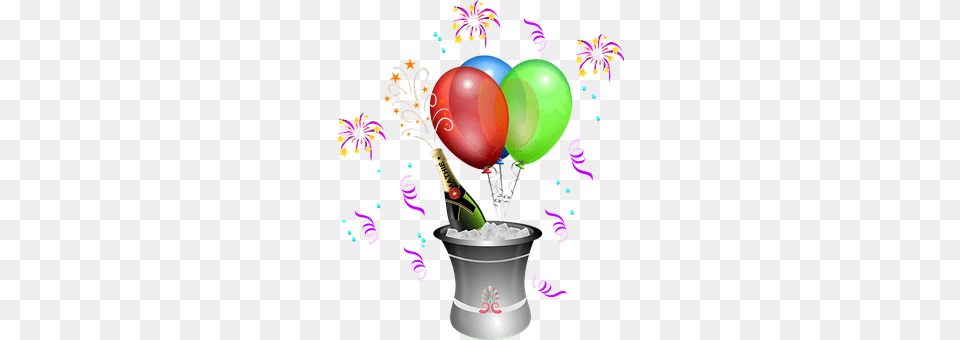 Anniversary Art, Balloon, Graphics, Flower Free Png