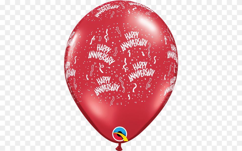 Anniversary A Round Jewel Ruby Red Balloon Png