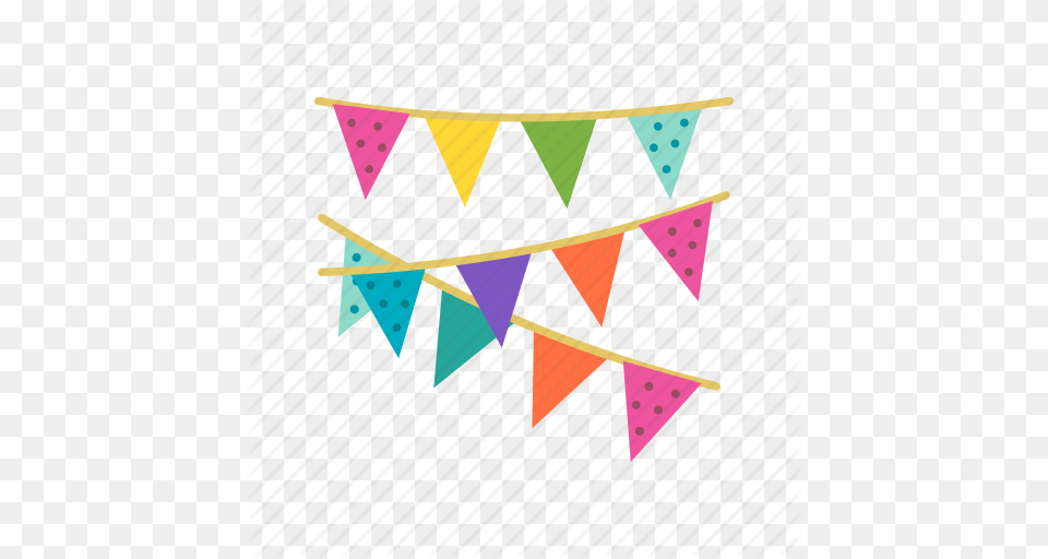 Anniversary Banner Celebration Flag Party Pattern Summer Icon, Triangle, Text, People, Person Png