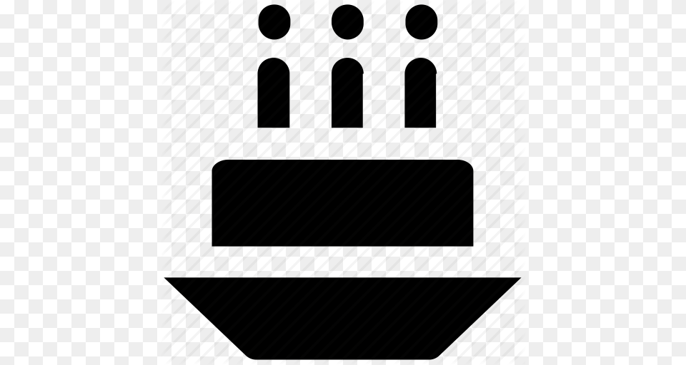 Anniversary Birthday Cake Candle Cake Candles Celebration Icon, Adapter, Electronics, Plug, Architecture Free Png Download