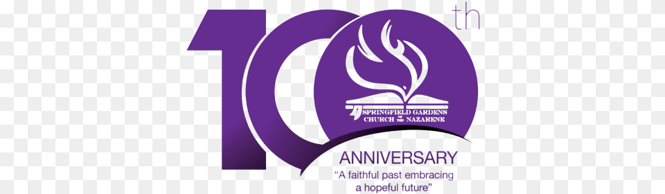 Anniversary Church 100 Years Anniversary Logo, Advertisement, Poster, Disk Png