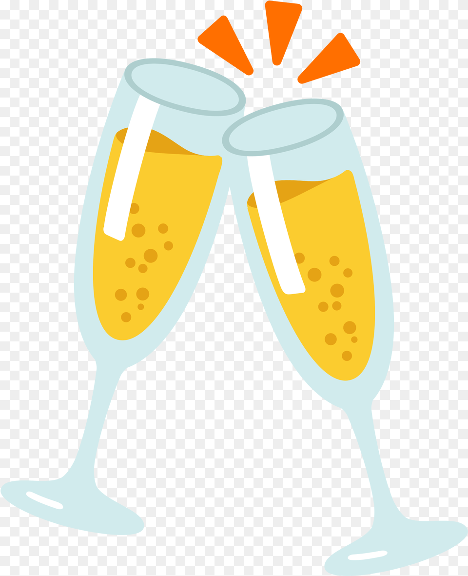 Anniversary Clipart Wine Glass Clinking Champagne Glass Clipart, Alcohol, Beverage, Cocktail, Beer Free Transparent Png