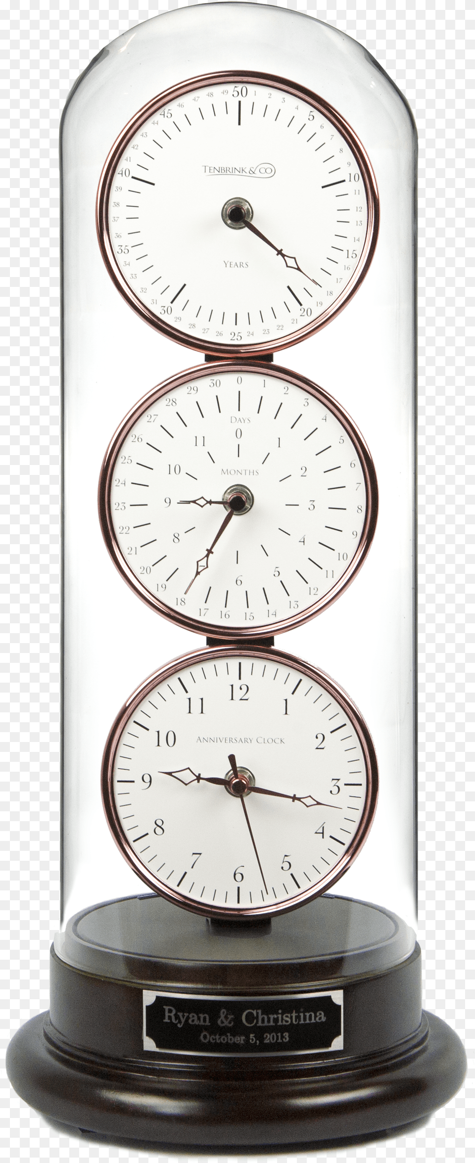 Anniversary Clock Builder, Analog Clock, Wristwatch, Alarm Clock Free Png