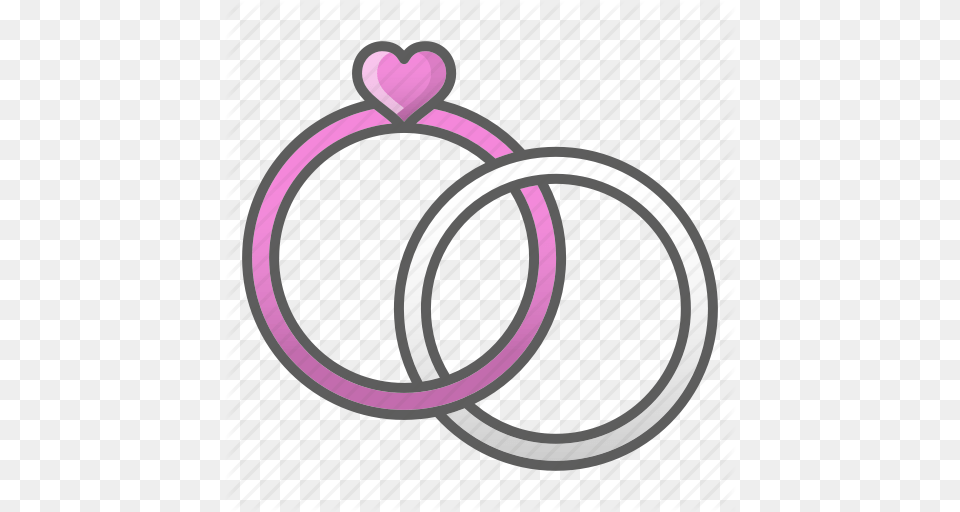 Anniversary Engagement Heart Ring Rings Valentine Wedding Icon, Accessories, Jewelry, Hoop Png Image
