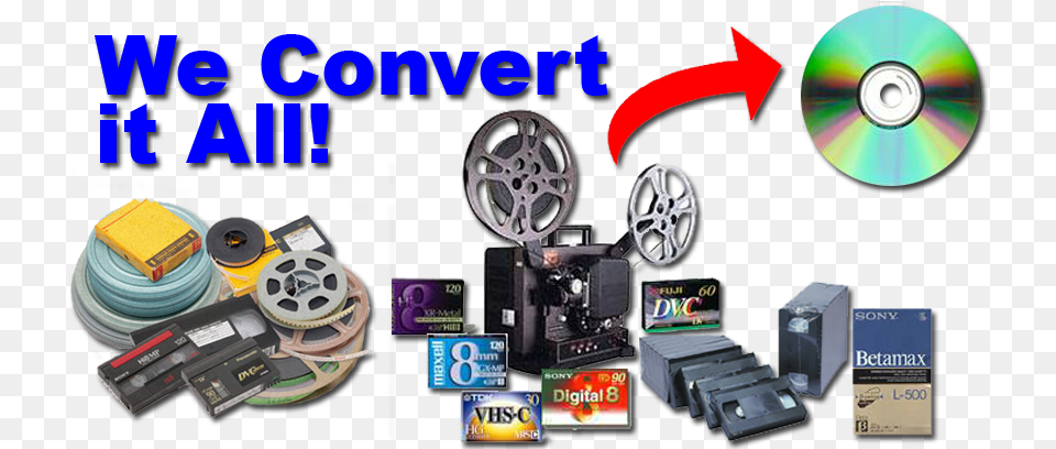 Anniversary Gifts Video Transfer, Disk, Machine, Wheel, Reel Free Transparent Png