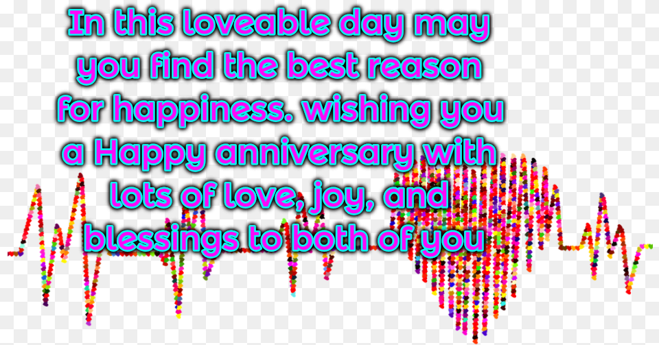 Anniversary Wishing Art, Text Png Image