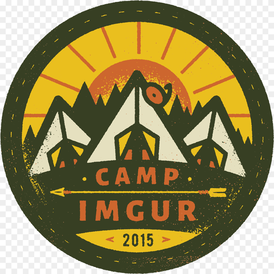Announcing Camp Imgur Circle, Logo, Badge, Symbol, Emblem Free Transparent Png