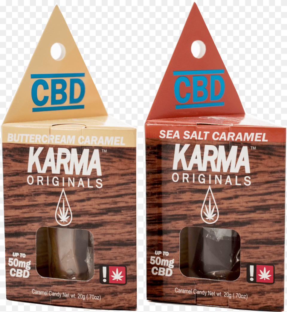 Announcing New Karma Originals Cbd Caramel Edibles Jpeg, Cup, Box, Dessert, Food Free Transparent Png