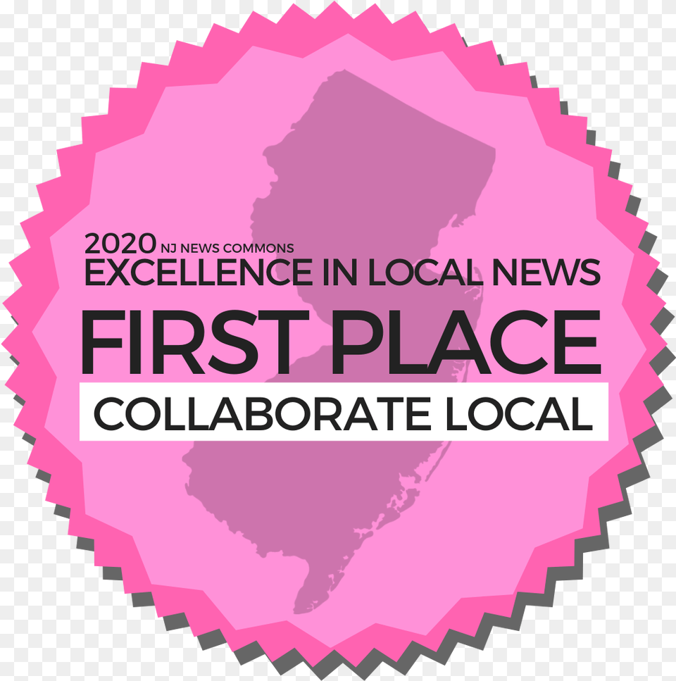 Announcing The Winners Of 2020 Excellence In Local News Zig Zag Circle Svg, Advertisement, Poster, Purple, Blackboard Free Png Download