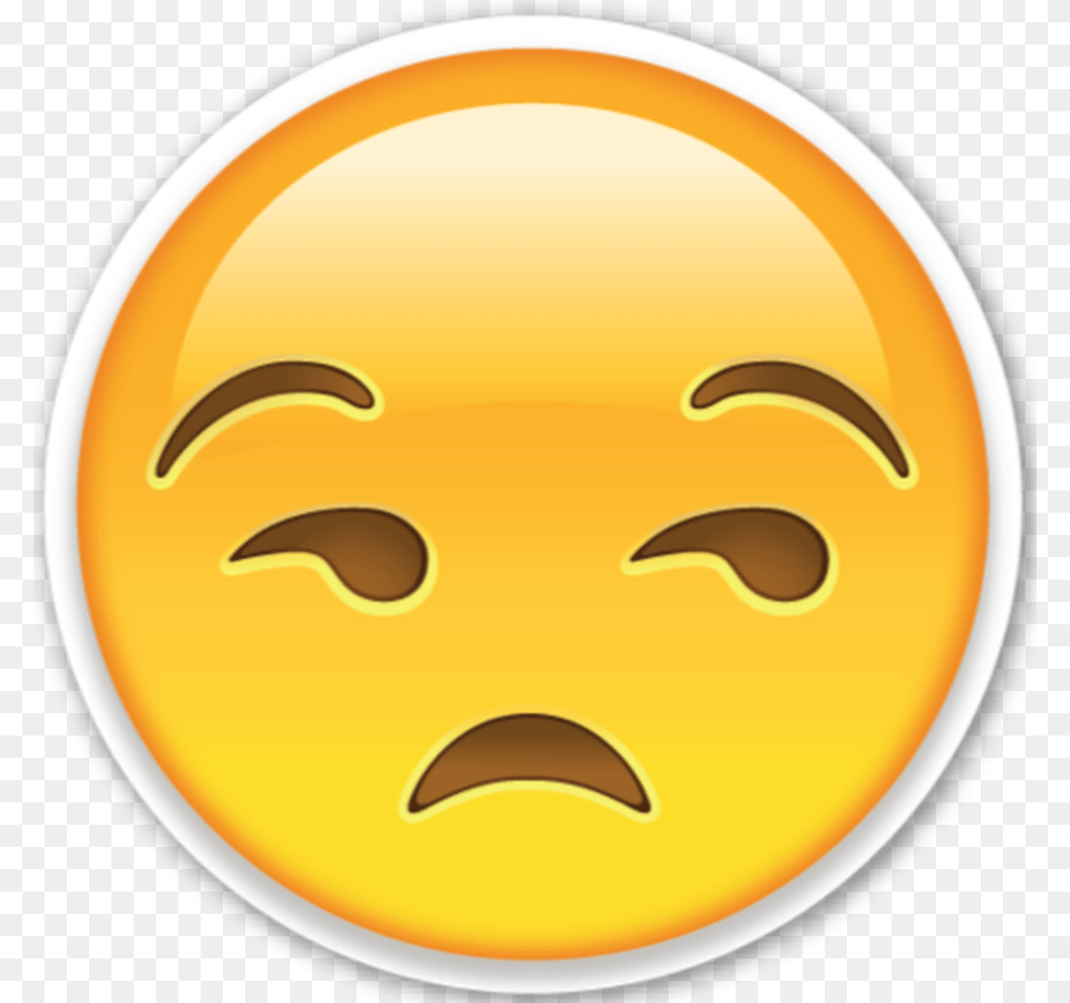 Annoyed Emoji Transparent Background Smirk Emoji, Nature, Outdoors, Sky, Sun Png