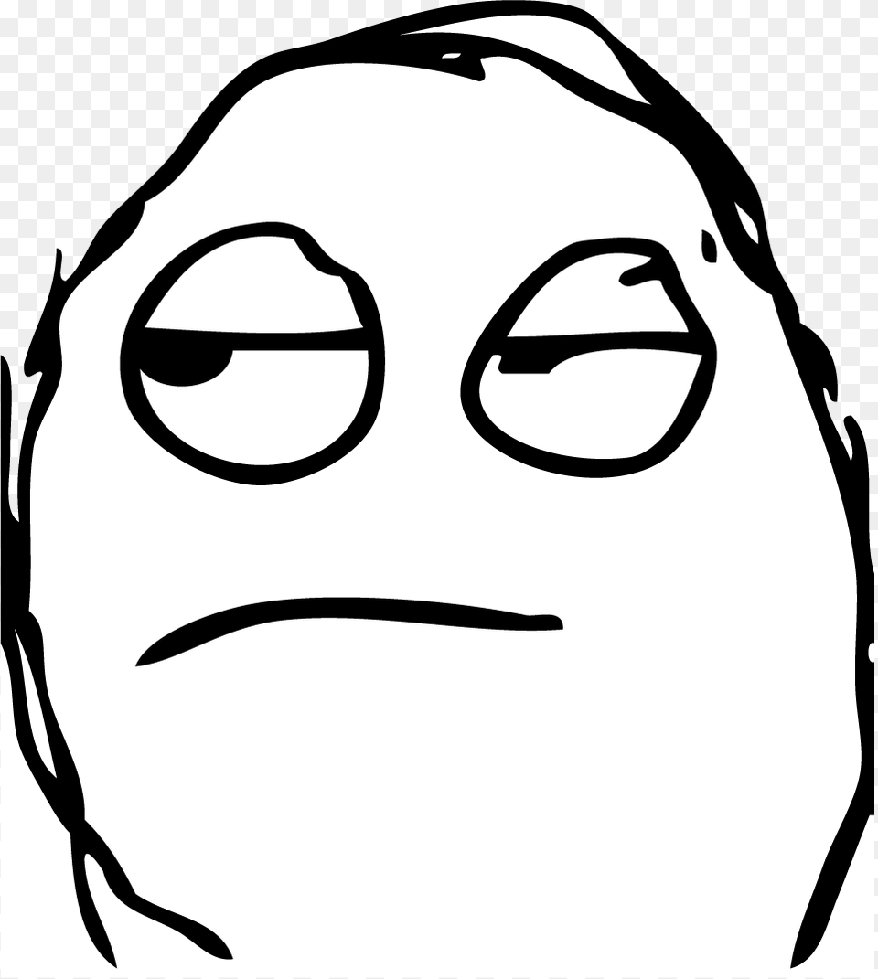 Annoyed Meme Face, Stencil, Art, Drawing, Adult Free Png