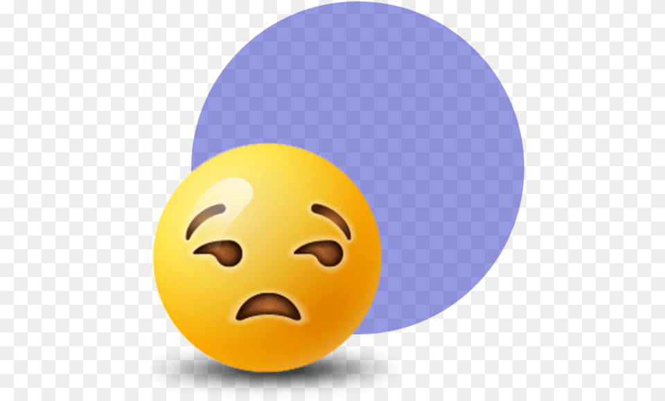 Annoyed Smiley, Sphere, Person, Face, Head Free Png