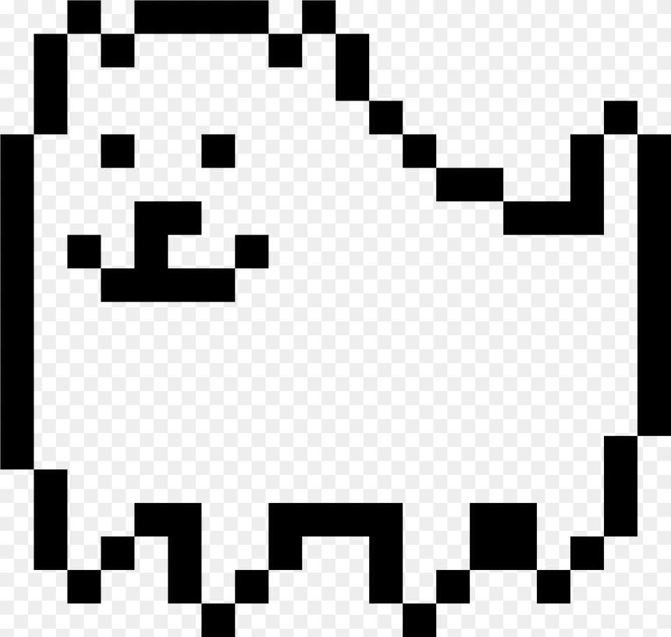 Annoying Dog Undertale Toby Fox Dog, Gray Free Png Download