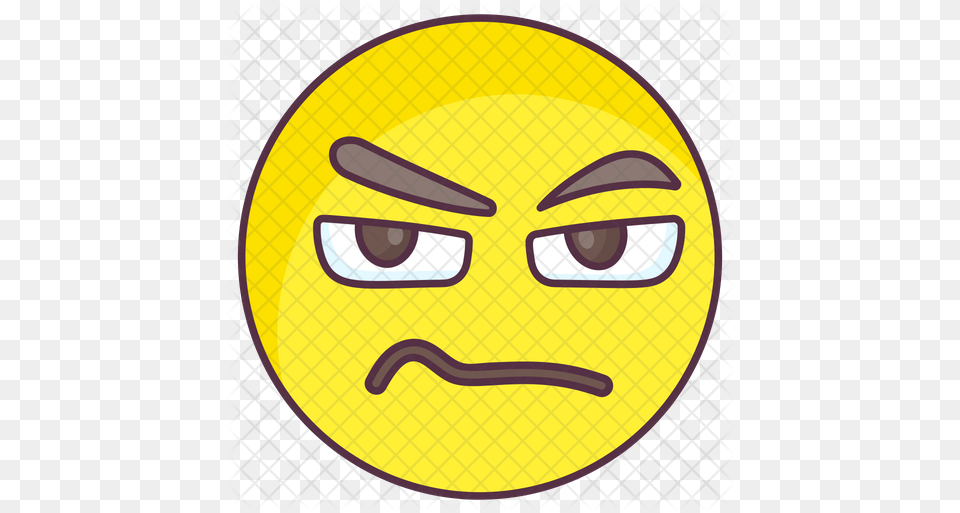 Annoying Emoji Icon Smiley, Art, Painting Png Image
