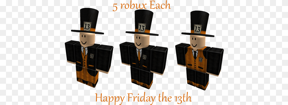 Annoying Kaanthepro3 Roblox Friday The 13th Top Hat, People, Person, Magician, Performer Png