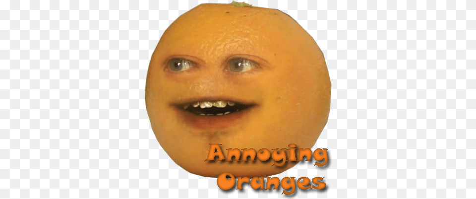Annoying Orange Annoying Orange, Produce, Citrus Fruit, Plant, Food Free Png