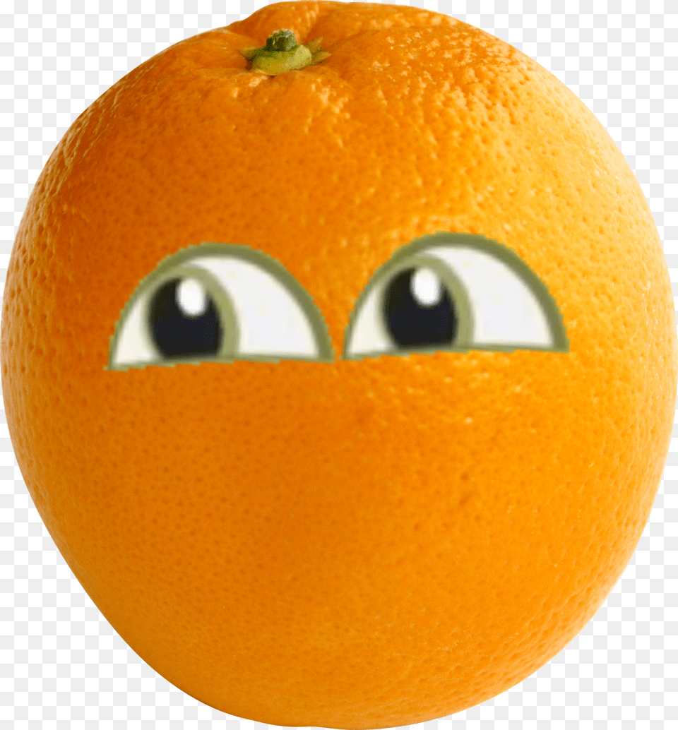 Annoying Orange Annoying Orange No Mouth, Citrus Fruit, Food, Fruit, Plant Png
