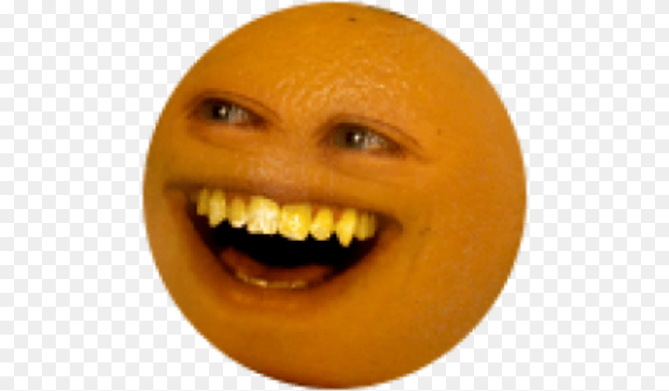 Annoying Orange Annoying Orange Transparent, Teeth, Body Part, Citrus Fruit, Produce Free Png Download