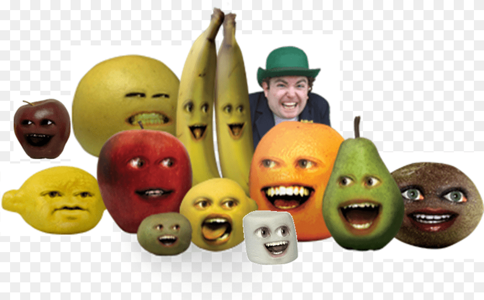 Annoying Orange Characters, Produce, Plant, Fruit, Food Free Png Download
