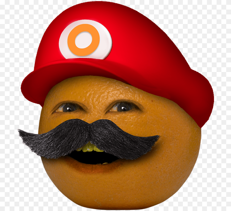 Annoying Orange Gaming Annoying Orange Gaming Channel, Face, Head, Person, Mustache Free Png
