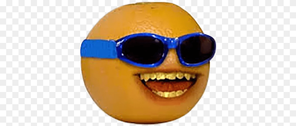 Annoying Orange Whatsapp Stickers Stickers Cloud Annoying Orange With Glasses, Accessories, Sunglasses, Food, Fruit Free Png Download