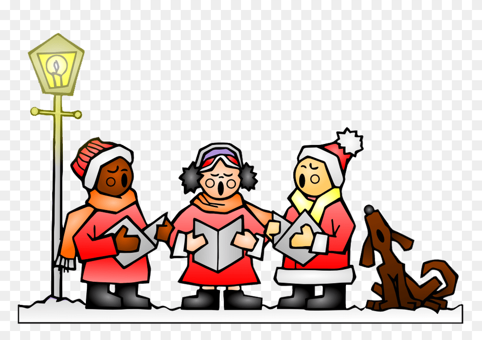 Annual Christmas Caroling In The Hall, Baby, Person, Book, Comics Free Transparent Png