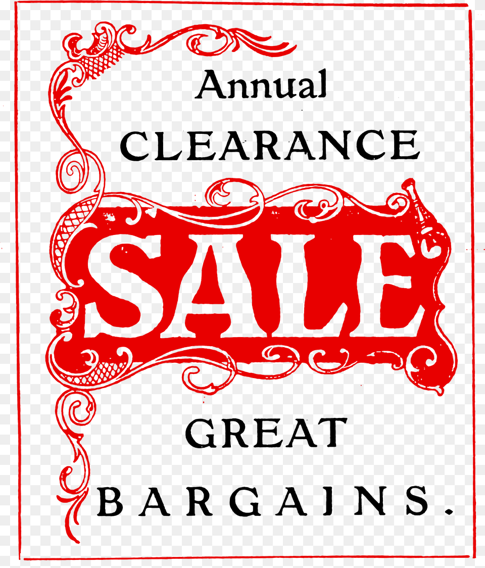 Annual Clearance Sale Sign Old Sale Sign, Logo, Emblem, Symbol, Text Free Png