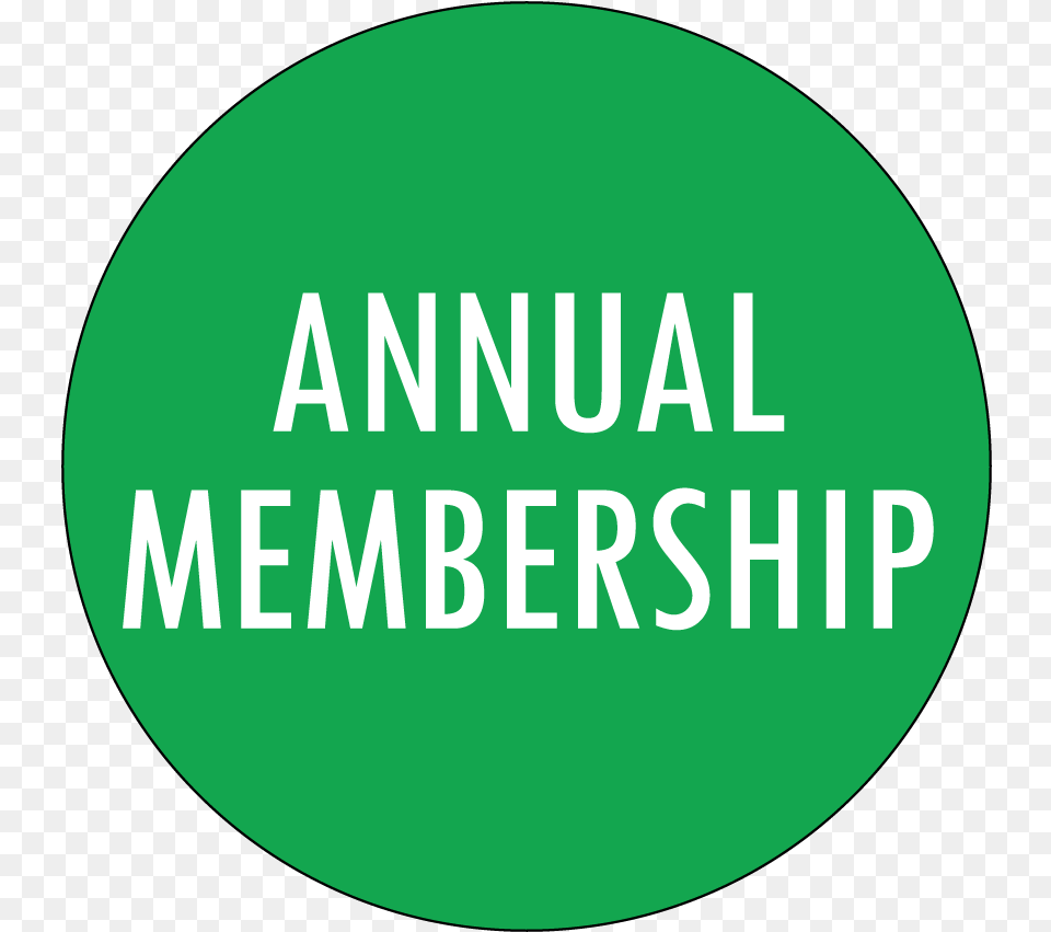 Annual Membership, Green, Logo, Disk Free Png Download