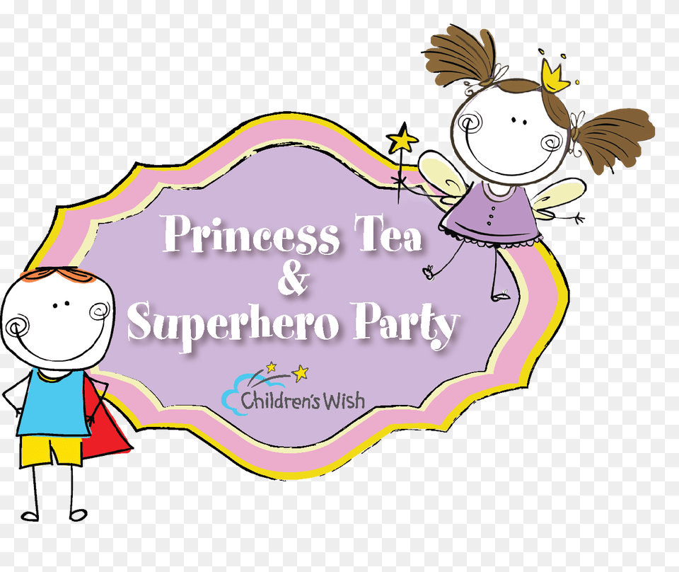 Annual Princess Tea And Superhero Party Childrens Wish, Book, Publication, Comics, Baby Free Png