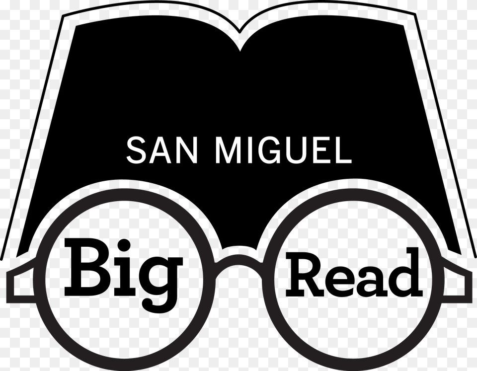 Annual San Miguel Big Read San Miguel Literary Sala Circle, Logo, Book, Publication, Sticker Free Png Download