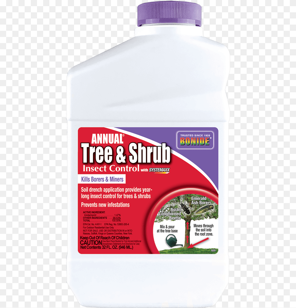 Annual Tree U0026 Shrub Conc Bonide Bonide Annual Tree Shrub Insect Control, Herbal, Herbs, Plant, Bottle Png