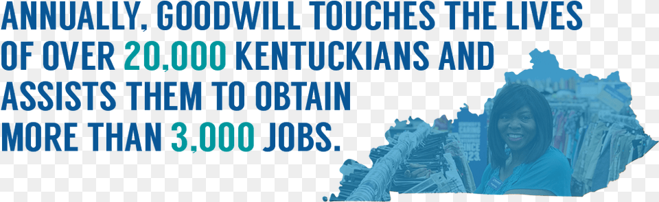 Annually Goodwill Touches The Lives Of Kentuckians Map Of Kentucky Background, Ice, Adult, Person, Outdoors Png
