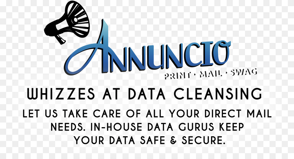 Annuncio Agency Wizzens At Data Cleansing Calligraphy, Text, Paper Free Transparent Png