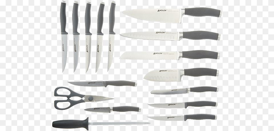 Anolon Suregrip Image Throwing Knife, Cutlery, Blade, Weapon, Scissors Png