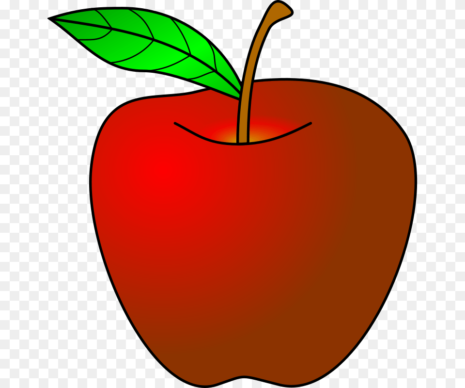 Anonymous Apple Clipart Winging, Plant, Produce, Fruit, Food Free Png