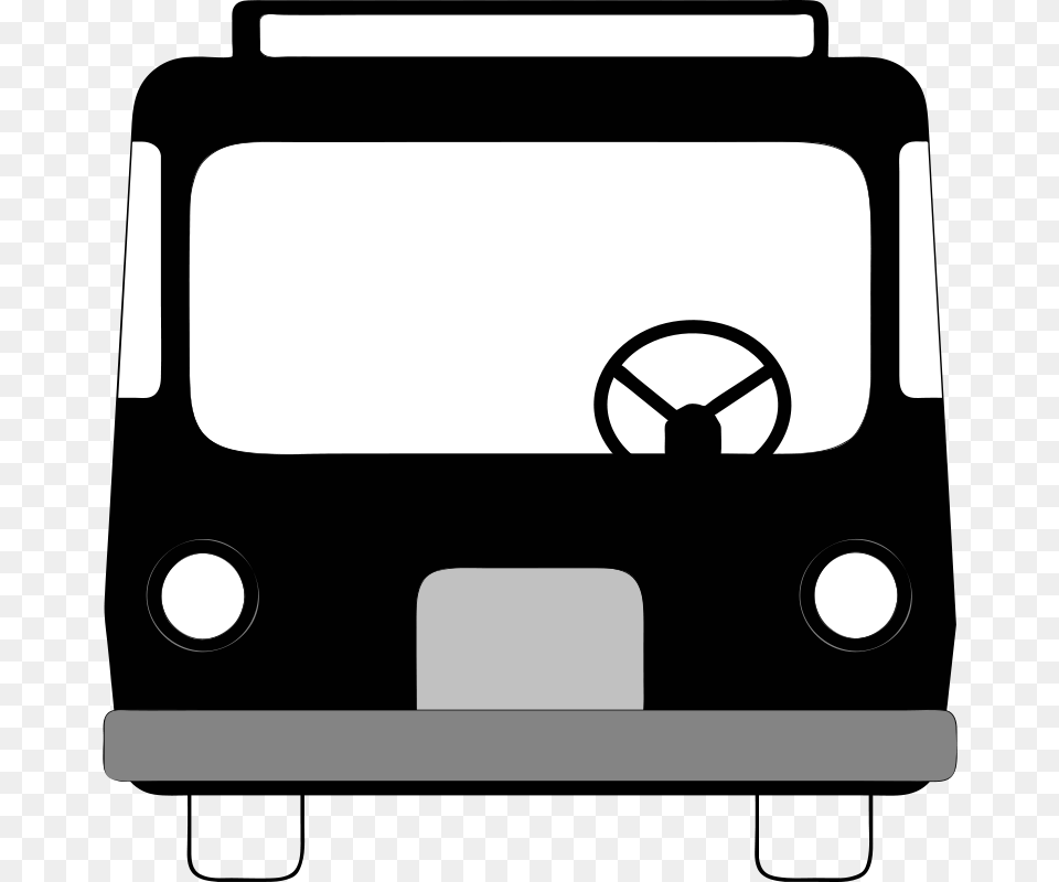 Anonymous Bus Front View, Vehicle, Transportation, Device, Tool Png