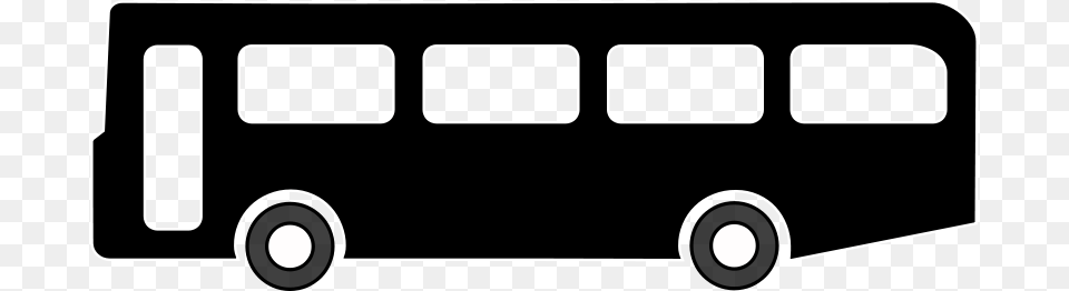 Anonymous Bus Symbol Black, Transportation, Vehicle, Minibus, Van Free Png