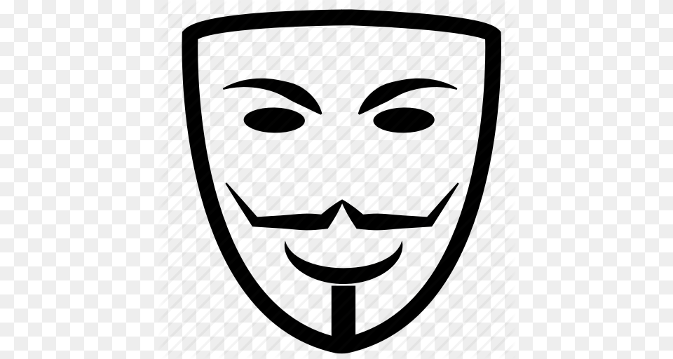 Anonymous Carnival Costume Guy Fawkes Mask Masquerade Opera Icon Free Png