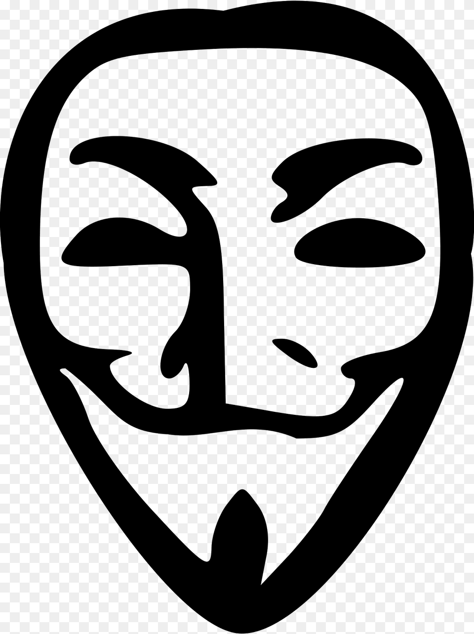 Anonymous Clipart, Person, Face, Head, Stencil Png Image