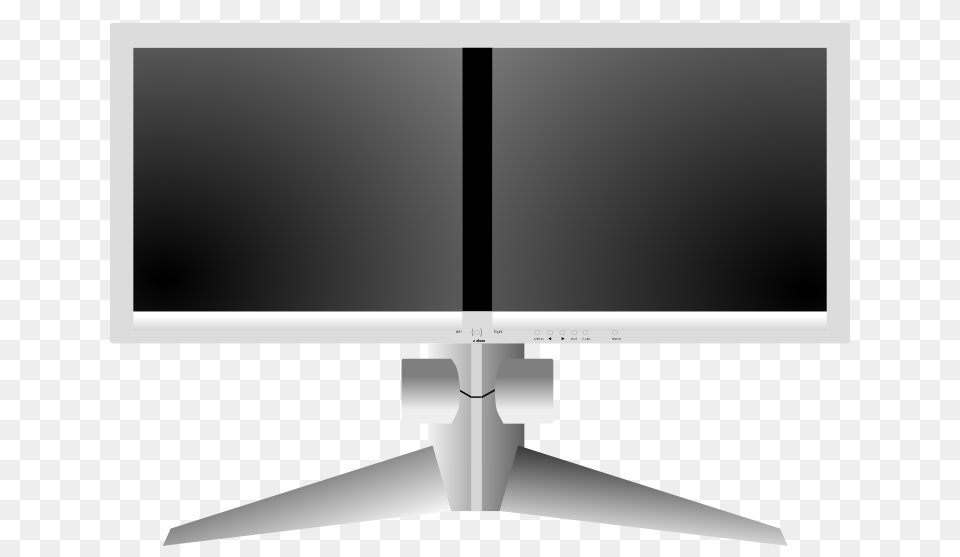 Anonymous Doublesight Dual Monitor, Computer Hardware, Electronics, Hardware, Screen Png Image