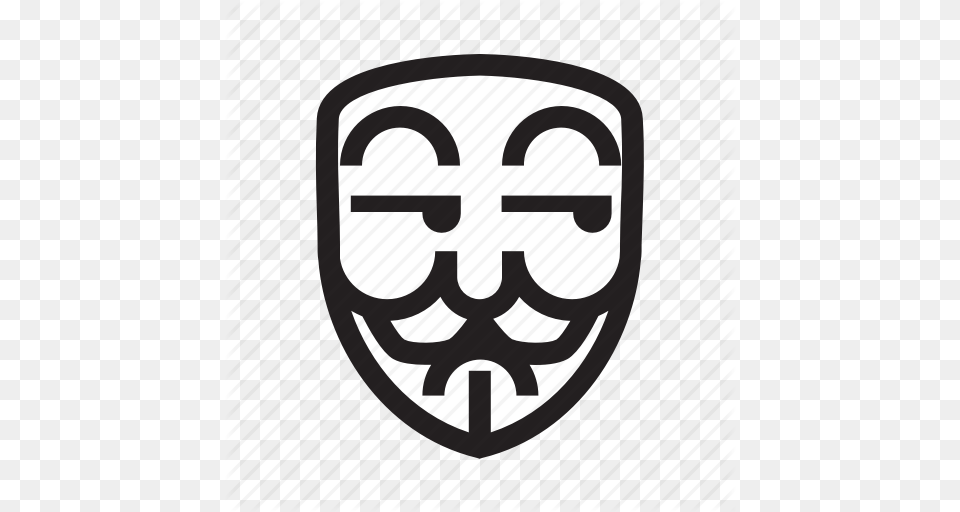 Anonymous Emoticon Hacker Mask Suspicious Icon, Logo, Symbol Png Image
