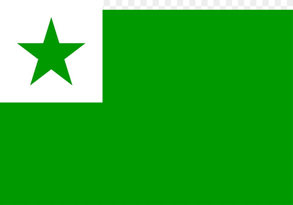 Anonymous Esperanto Flag Clipart, Green, Star Symbol, Symbol Png Image