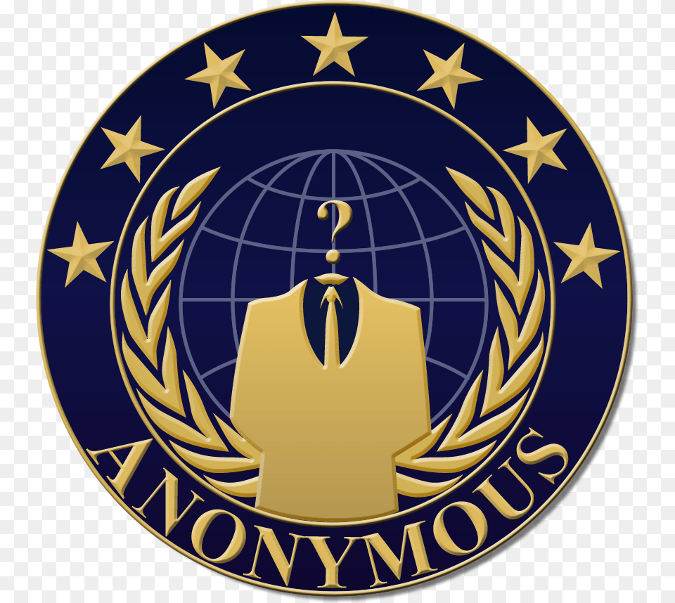 Anonymous Logo, Emblem, Symbol, Person Png Image
