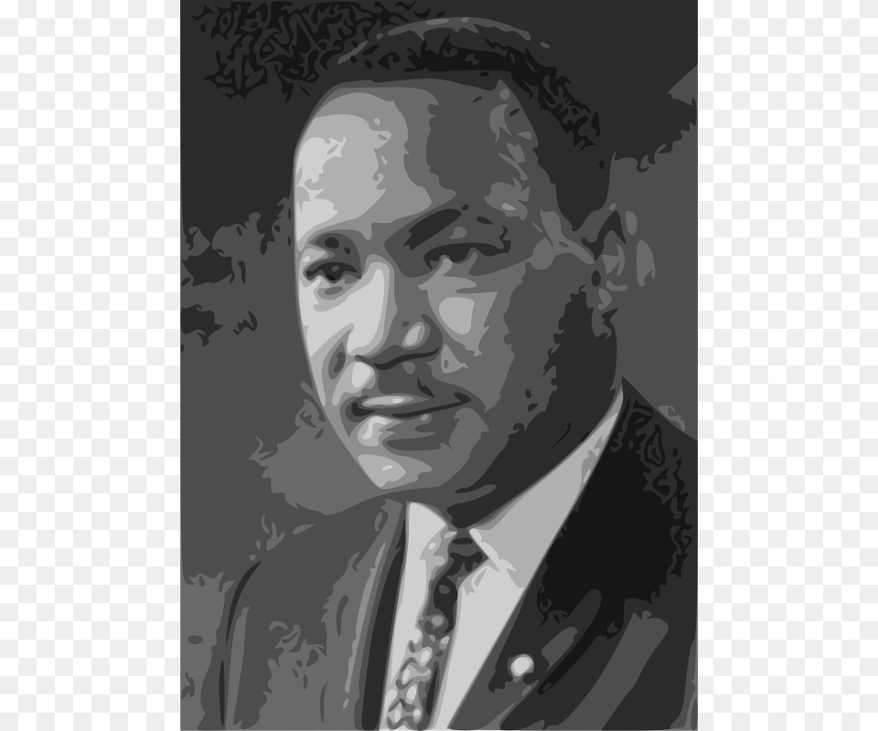 Anonymous Martin Luther King Jr, Head, Portrait, Face, Photography Free Png Download