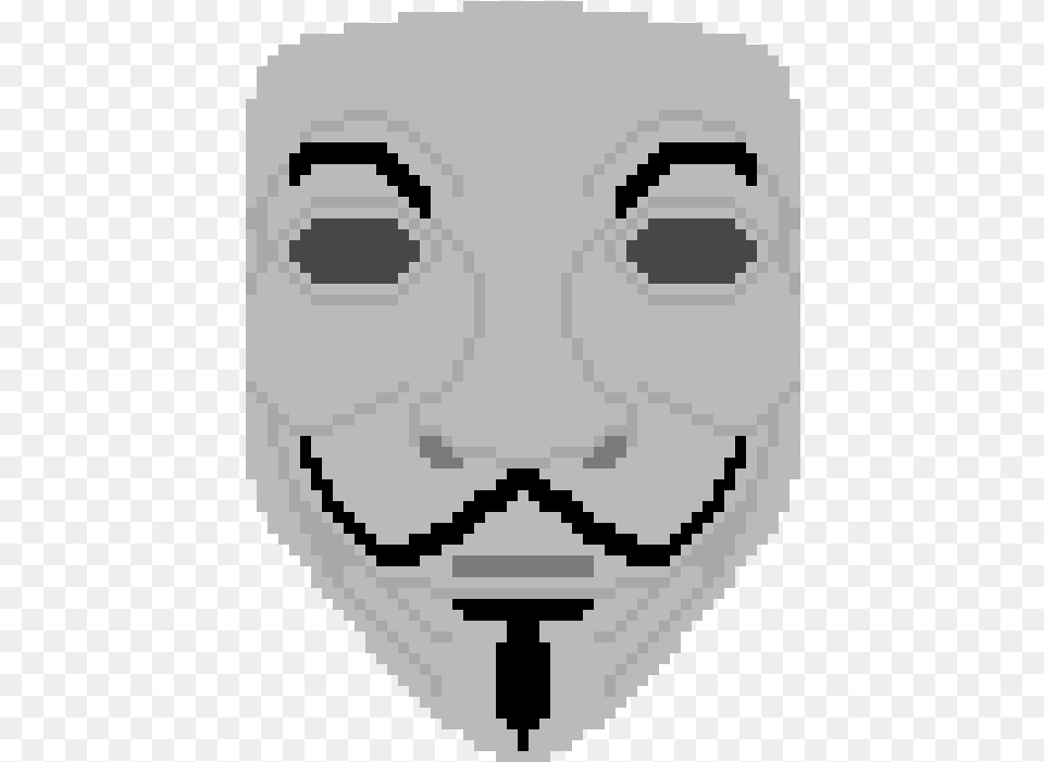 Anonymous Mask, Stencil, Alien Free Png Download